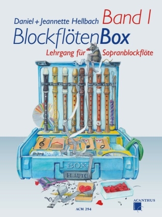 Blockfl�tenbox Band 1 (+QR-Code) f�r Sopranblockfl�te