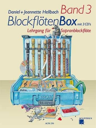 Blockfl�tenbox Band 3 (+3 CD's) f�r Sopranblockfl�te