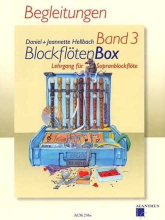 Blockfl�tenbox Band 3 Klavierbegleitung