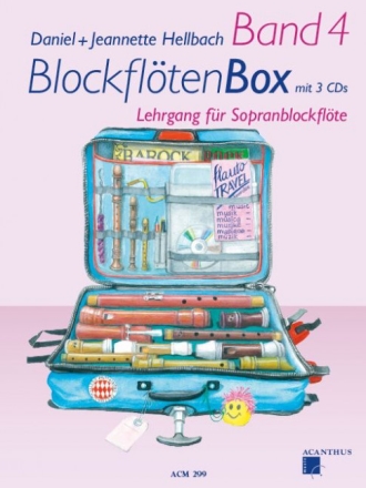 Blockfl�tenbox Band 4 (+CD's) f�r Sopranblockfl�te