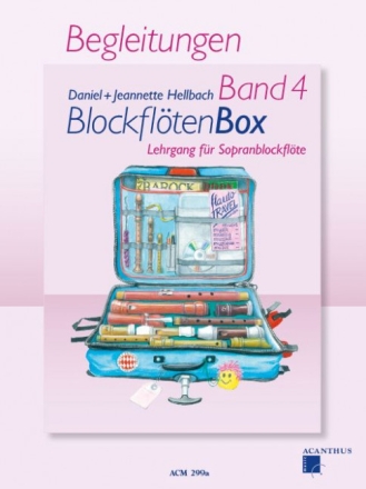 Blockfl�tenbox Band 4  Klavierbegleitung