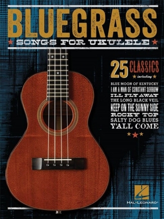 Bluegrass Songs for ukulele Songbook (notes, chords, lyrics)