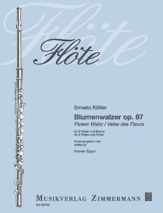 Blumenwalzer op.87 f�r 2 Fl�ten und Klavier