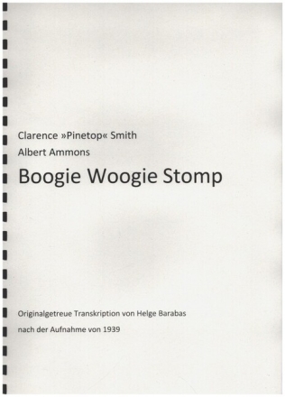 Boogie Woogie Stomp f�r Klavier