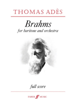 Brahms for baritone and orchestra score