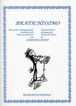 Bratschissimo Band 1 klassische Vortragsst�cke f�r Viola und Klavier
