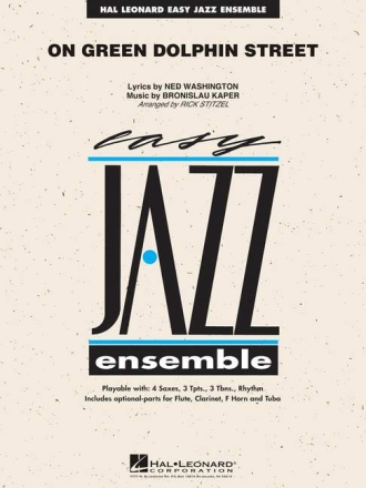 Bronislaw Kaper_Ned Washington, On Green Dolphin Street jazz ensemble PARTITUR + STIMMEN