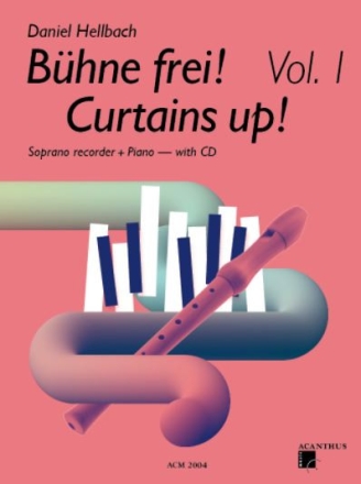 B�hne frei! vol.1 (+CD) f�r Sopranblockfl�te und Klavier