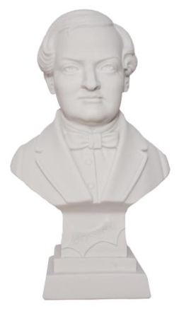 B�ste Rossini 11cm Alabaster