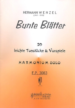 Bunte Bl�tter f�r Harmonium