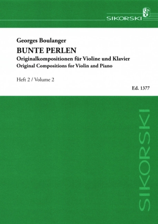 Bunte Perlen Band 2 f�r Violine und Klavier
