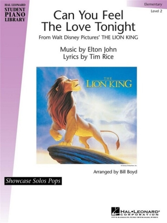 Can You feel the Love tonight: for easy piano (with lyrics)