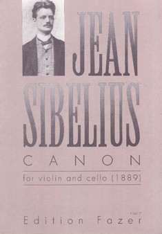 Canon (1889) for violin and cello