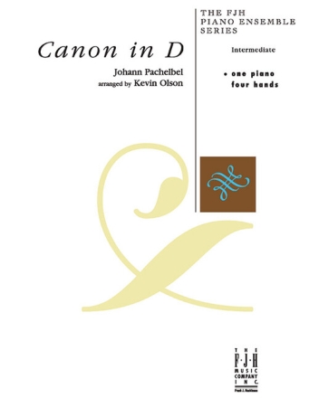 Canon in D for piano 4 hands (intermediate)