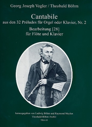 Cantabile aus 32 Pr�ludes Nr.2 f�r Fl�te und Klavier