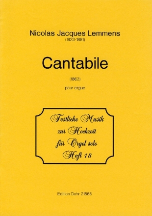 Cantabile pour orgue