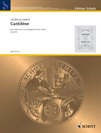 Cantil�ne op. 84 f�r Viola und Klavier