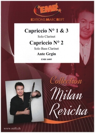 Capriccio Nr.1 und Nr.3 (Klarinette solo) und Capriccio Nr.2 f�r Bassklarinette solo