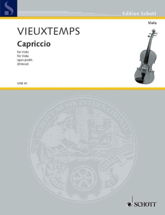 Capriccio op.posthum f�r Viola