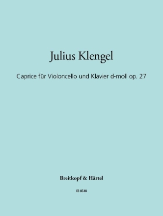 Caprice d-Moll op.27 f�r Violoncello und Klavier