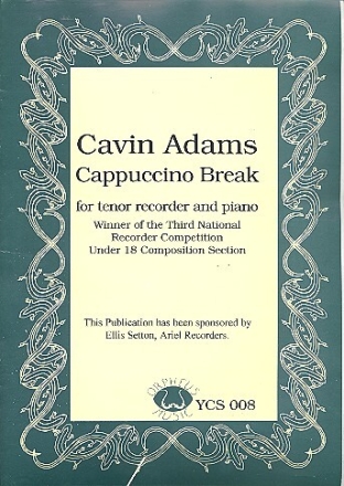 Capuccino break for tenor recorder and piano