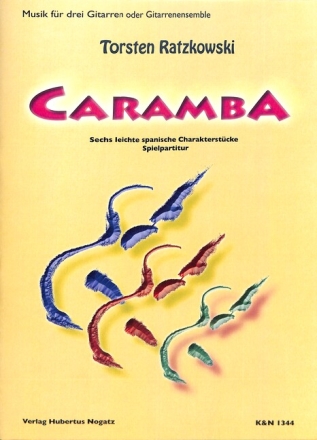Caramba f�r 3 Gitarren (Ensemble) Spielpartitur
