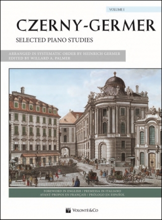Carl Czerny, Selected Piano Studies (Edizione Italiana) Klavier buch