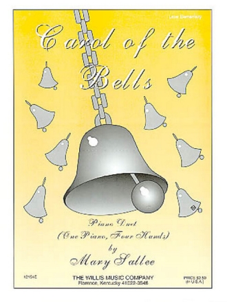 Carol of the Bells for piano duet