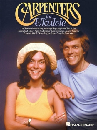 Carpenters for Ukulele: songbook melody line/lyrics/uke chords