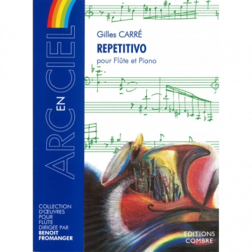 CARRE Gilles Repetitivo fl�te et piano Partition