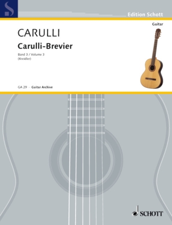 Carulli-Brevier Band 3 f�r Gitarre