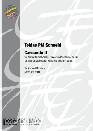 Cascando 2 f�r Klarinette, Violoncello und Klavier (Verst�rker ad lib) Partitur und Stimmen