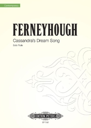 Cassandra's Dream Song for flute solo