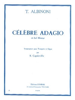 C�l�bre adagio sol mineur pour trompette et orgue