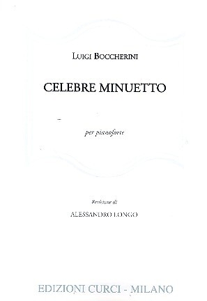 Celebre Minuetto op.11,5 per pianoforte