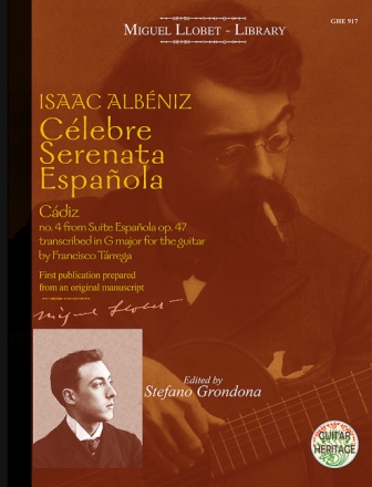 C�lebre Sonata Espa�ola (C�diz, arr. T�rrega) for guitar