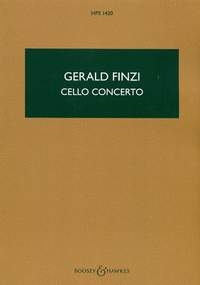 Cello Concerto op. 40 HPS 1420 f�r Violoncello und Orchester Studienpartitur