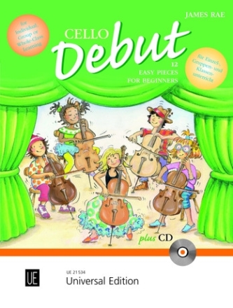 Cello Debut (+CD) f�r Violoncello Sch�lerheft