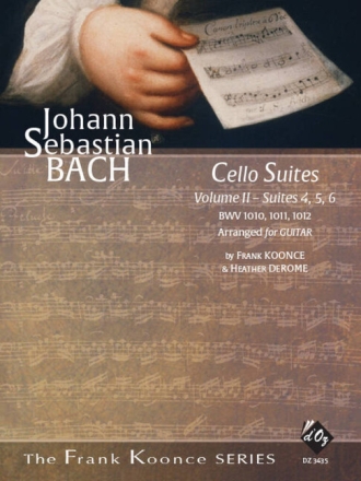 Cello Suites Vol.2 (nos.4-6) for guitar