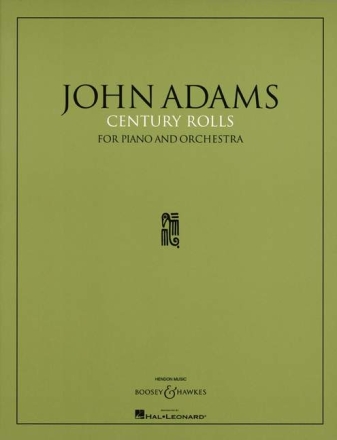 Century Rolls for piano and orchestra score