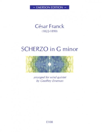 C�sar Franck, Scherzo In G Minor Brass Band PARTITUR + STIMMEN