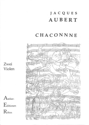 Chaconne d-Moll f�r 2 Violen (Viola und Violoncello) Partitur und Stimmen