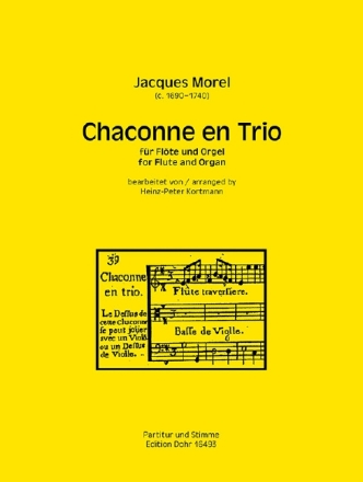 Chaconne en Trio f�r Fl�te und Orgel