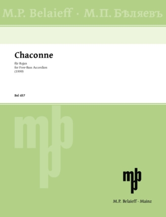 Chaconne f�r Bajan