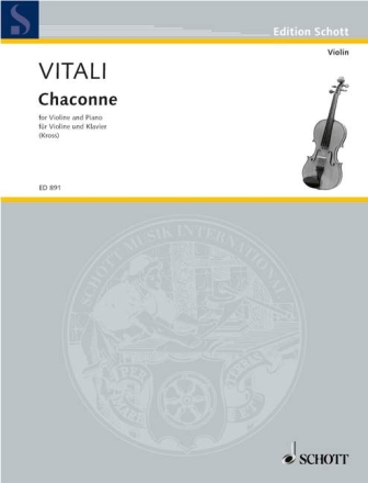Chaconne f�r Violine und Klavier