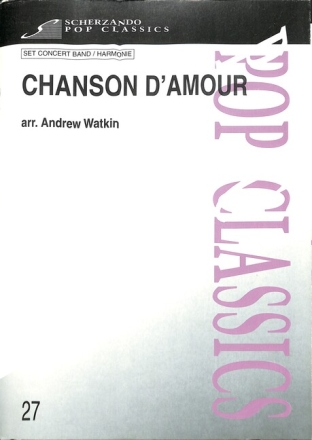 Chanson d'amour Concert Band/Harmonie PARTITUR + STIMMEN