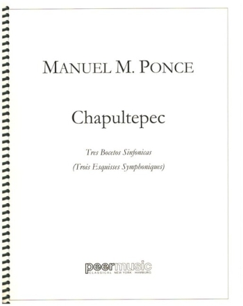 Chapultepec f�r Orchester Partitur