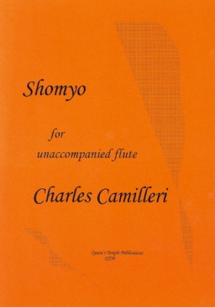 Charles Camilleri, Shomyo for flute solo