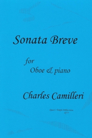 Charles Camilleri, Sonata Breve for oboe & piano Partitur und Stimme