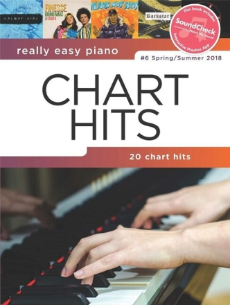Chart Hits vol.6 (+Soundcheck): for really easy piano (with lyrics and chords)